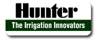 Hunter irrigation equipment